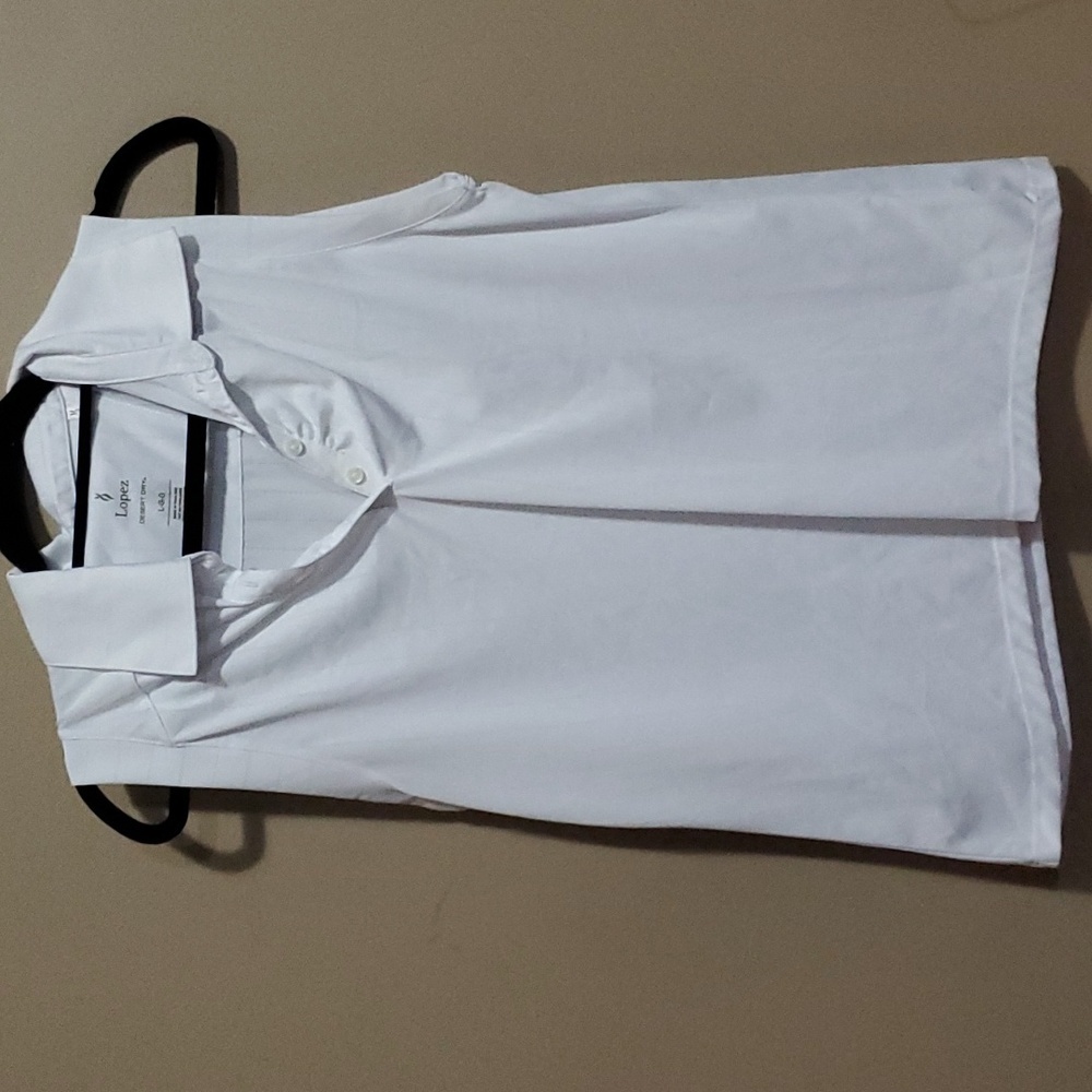 Lopez desert dri golf shirt size large